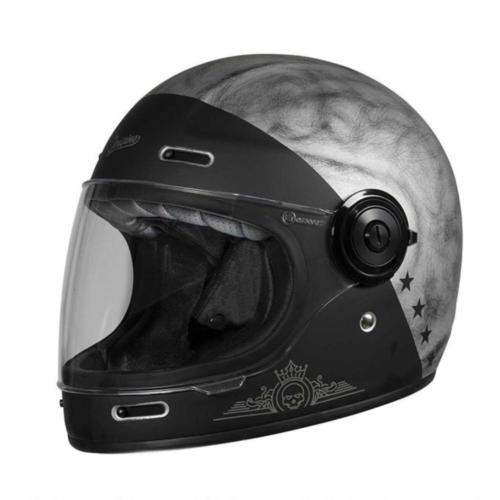 Capacete Origine Vega Rocker Silver Loja Motard Online