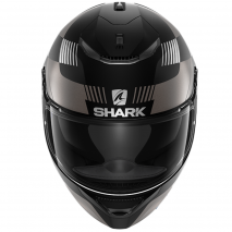 CAPACETE SHARK SPARTAN STRAD MAT PRT/ANT/PRATA