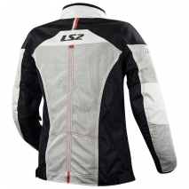 CHAQUETA LS2 ALBA MUJER GRIS CLARO