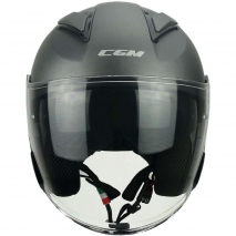 CAPACETE CGM 130A DAYTONA MONO ANTRACITE BRILHO