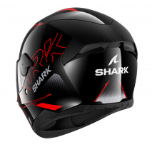 CAPACETE SHARK D-SKWAL 2 CADIUM PRT/VRM/PRT