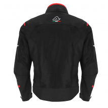 CHAQUETA ACERBIS CE ON ROAD RUBY NEGRO/VRM