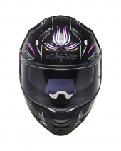 CASCO TROPICAL LS2 FF811 VECTOR II NEGRO/BLANCO