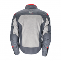 CHAQUETA ACERBIS CE ON ROAD RUBY GRIS/ROJO