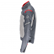 CHAQUETA ACERBIS CE ON ROAD RUBY GRIS/ROJO