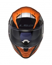 CAPACETE LS2 FF811 VECTOR II STYLUS - LARANJA FLUO