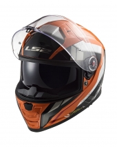 CAPACETE LS2 FF811 VECTOR II STYLUS - LARANJA FLUO