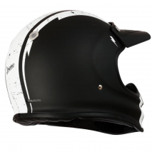 CAPACETE ORIGINE VIRGO SPEED BRC/PRT MATE