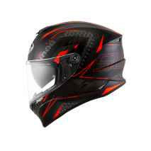 CAPACETE SUOMY STELLAR SHADE PRETO/VRM FLUOR