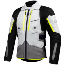 CHAQUETA IXON VIDAR GRIS/NEGRO/NEON