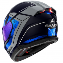 CAP SHARK SKWAL i3 RHAD AZUL/CROMADO/PRATA