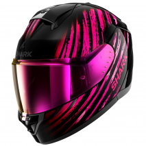 CAPACETE SHARK RIDILL 2 ASSYA PRETO/ROSA