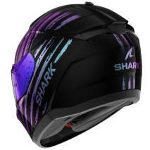 CAPACETE SHARK RIDILL 2 ASSYA PRETO/BRILHANTE