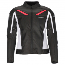 CHAQUETA ACERBIS CE X-MAT MUJER NEGRO/ROSA