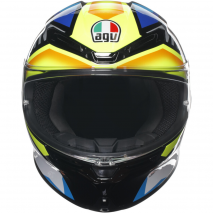 CAPACETE AGV K6 S AGV E2206 JOAN PRT/AZUL/AMAR