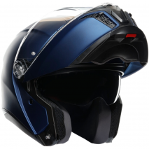 CAPACETE AGV TOURMODULAR AGV E2206 AZUL MATT