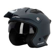 CAPACETE ABERTO ACERBIS JET ARIA 2206 CINZA CLARO