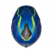 CAPACETE NEXX Y.100R BARON AZUL / NEON