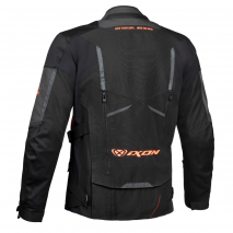 CHAQUETA IXON RAGNAR NEGRO/ANTRACITA/NARANJA