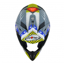 CASCO SUOMY X-WING JETFIGHTER MAT AZUL 