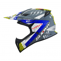 CASCO SUOMY X-WING JETFIGHTER MAT AZUL 