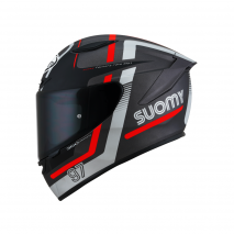 CAPACETE SUOMY TRACK-1 NINETY SEVEN MAT GUNMTL/VRM