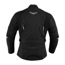 Chaqueta biker Kangroute Atenea Negro 3/4