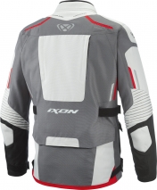 CHAQUETA IXON MIDGARD GRIS/NEGRO/ROJO