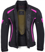 CHAQUETA MUJER KANGROUTE VERANO FUCSIA