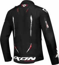 CHAQUETA IXON ROADSTAR NEGRO/BLANCO/ROJO