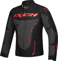 CHAQUETA IXON ROADSTAR NEGRO/ANTRACITA/ROJO