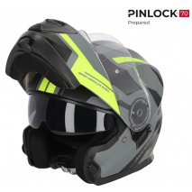 CASCO MODULAR ACERBIS SEREL 22-06 NEGRO/AMARILLO