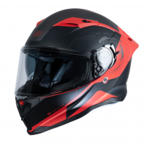 Capacete Origine FORCE Techno Matt Black/Red