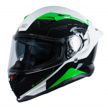 Casco Origine FORCE Techno Verde Fluo/Blanco Brill