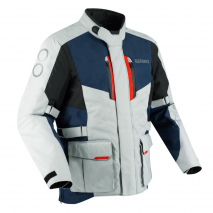 Chaqueta Bering SIBERIA Gris/Azul/Rojo