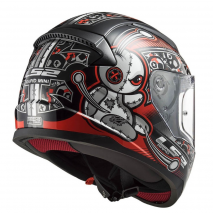 CASCO LS2 FF353J RAPID MINI VOODOO NEGRO/ROJO