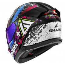 CAP SHARK SKWAL i3 HELLCAT PRETO/CROMADO/AZUL