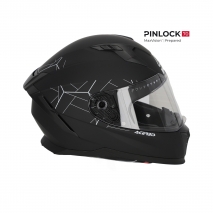 CASCO COMPLETO ACERBIS X-WAY NEGRO MATE