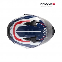 CASCO INTEGRAL ACERBIS X-WAY GRAPHIC BLANCO/AZUL