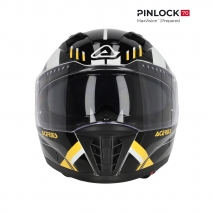 CASCO COMPLETO ACERBIS X-WAY GRAPHIC NEGRO/AMARILL