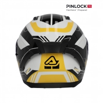 CASCO COMPLETO ACERBIS X-WAY GRAPHIC NEGRO/AMARILL