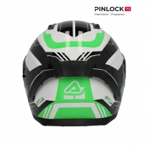 CASCO COMPLETO ACERBIS X-WAY GRAPHIC NEGRO/VERDE