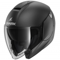 CAPACETE SHARK CITYCRUISER BLANK CINZA MATE