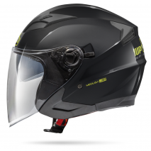 CASCO 1UP4D MEDUSA 708 PRT BRILLO/FLÚOR