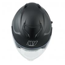 CASCO ABIERTO MY OF835 NEGRO MATE