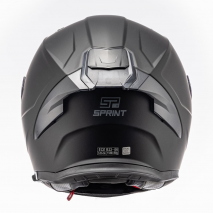 CASCO SPRINT PASSION NEGRO MATE CON PINLOCK