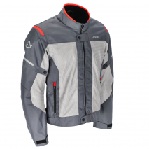 CHAQUETA ACERBIS RAMSEY MY VENTED CINZA/VERMELHO