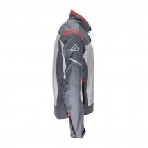 CHAQUETA ACERBIS RAMSEY MY VENTED CINZA/VERMELHO