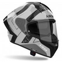 CAPACETE AIROH MATRYX SCOPE CINZA LIGHT GLOSS