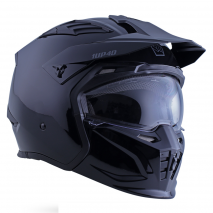 CAPACETE 1UP4D PERSIS ECE 22.06 PRETO BRILHO